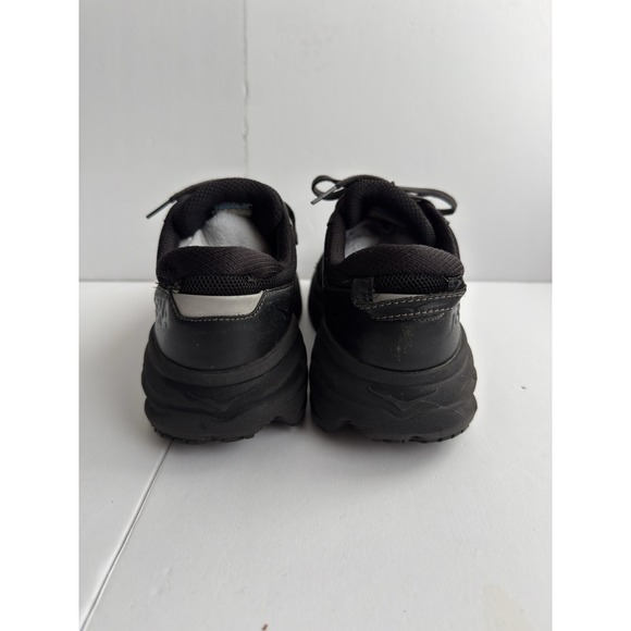 Hoka One One HOKA Bondi L Sneakers Shoes Black Raven Comfort Workwear Womens 9.5 - Picture 11 of 14